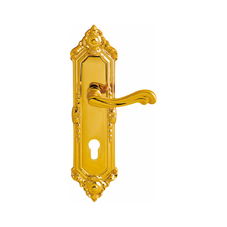 真鍮のドアハンドル