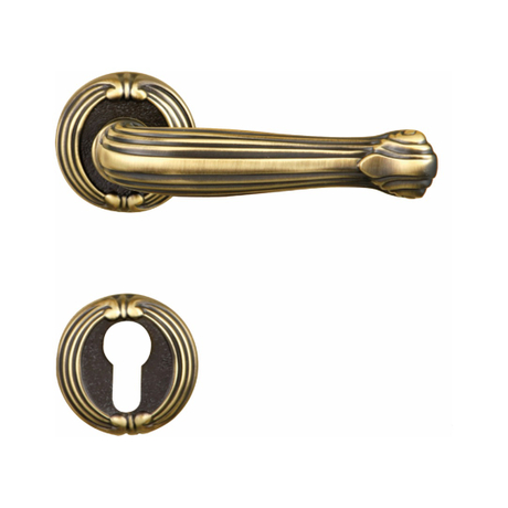 真鍮のドアハンドル